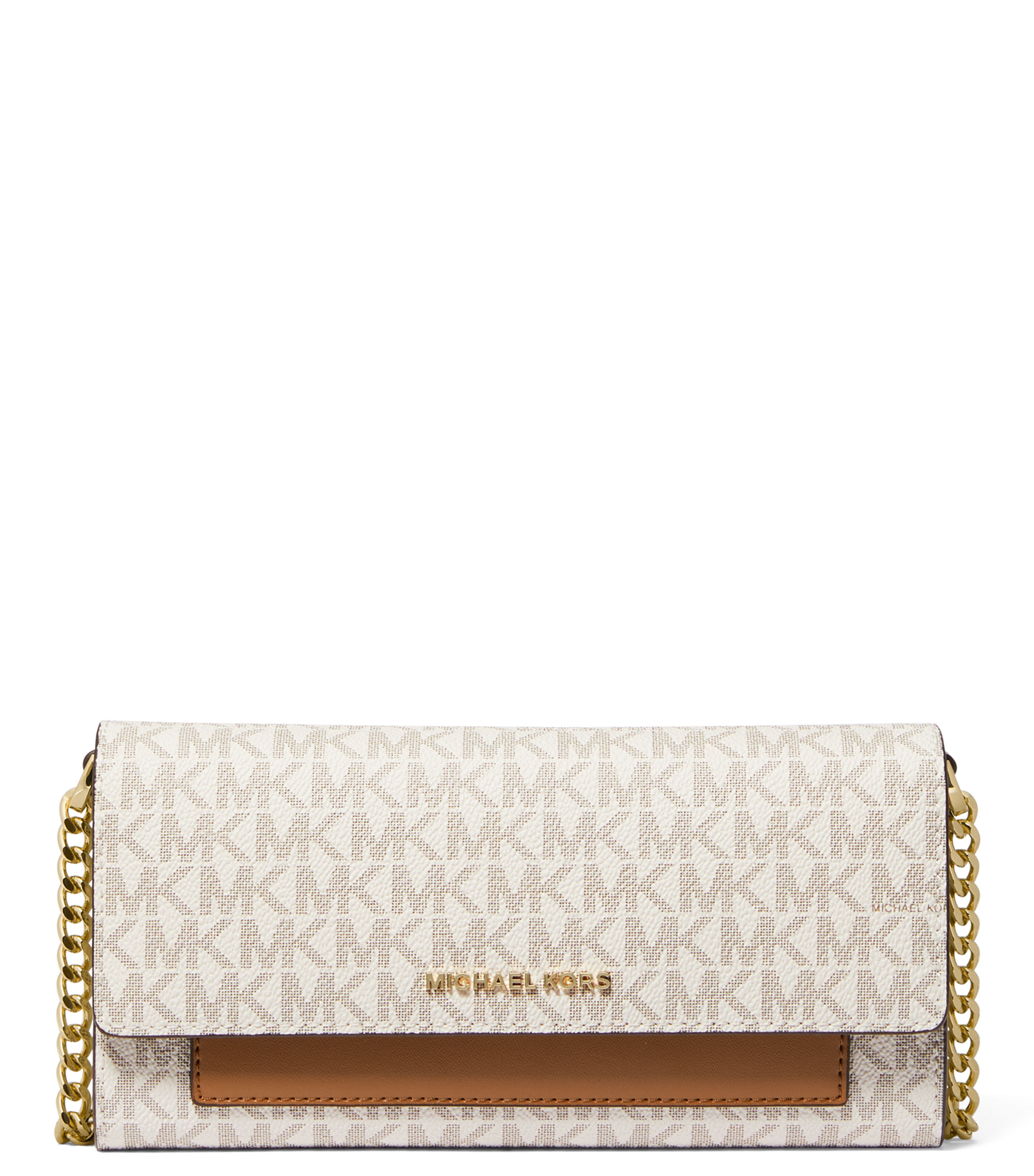 Michael Kors Bolso crossbody beige Jet Set monogram Mujer El Palacio de Hierro